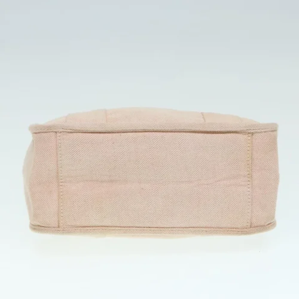 Prada Vintage Pre-owned Canvas prada-bags Pink Dames