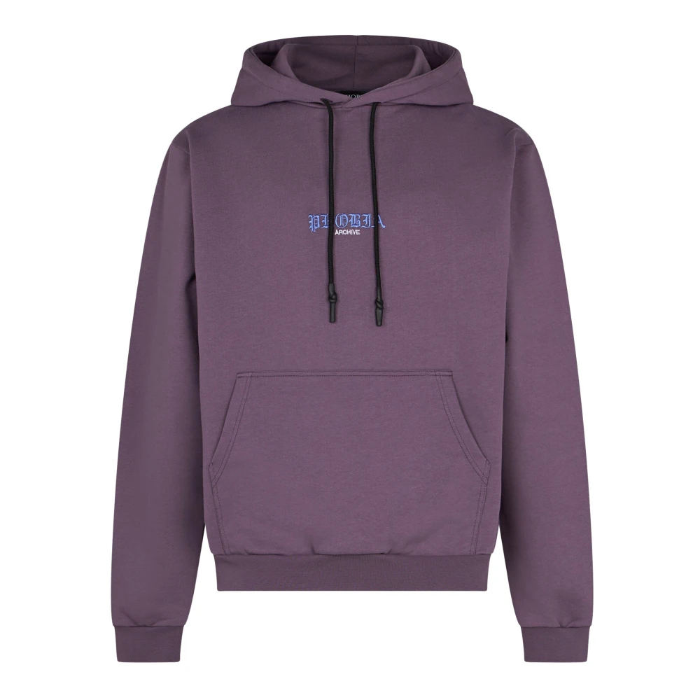 Phobia Archive Herren Violett Sweatshirts & Hoodies, Lila, Xsgröße: