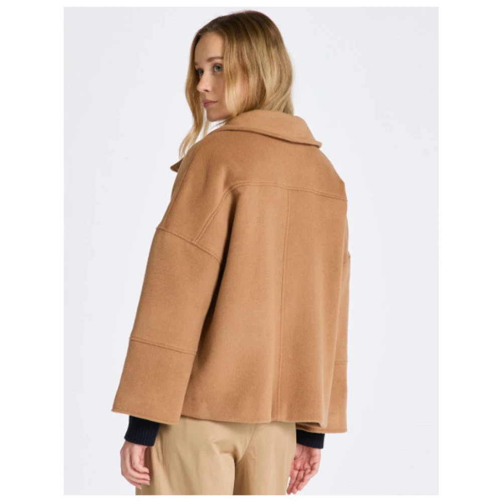 Gant Korte wollen jas Beige Dames