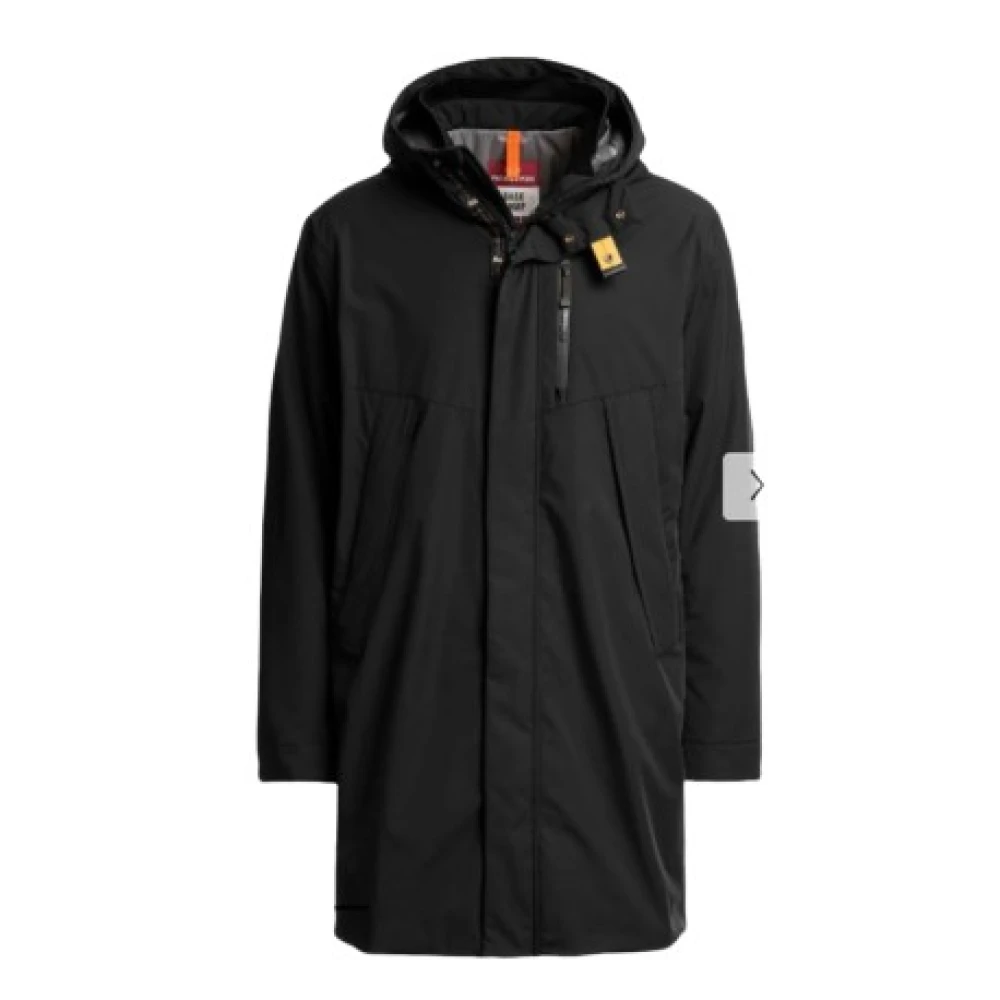 Parajumpers Men's Black Light Jackets, Xl, Easy Padded Coat