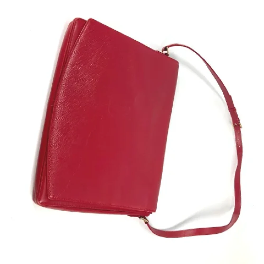 Louis Vuitton Vintage Pre-owned Leather wallets Red Dames