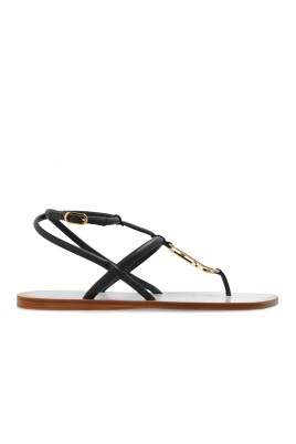 black-leather-sandals