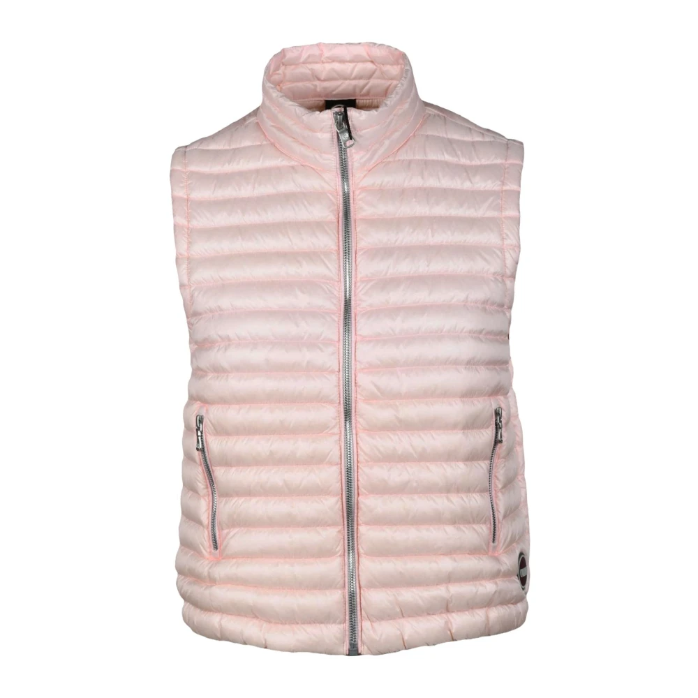 Colmar Puffer Vest Pink, Dam