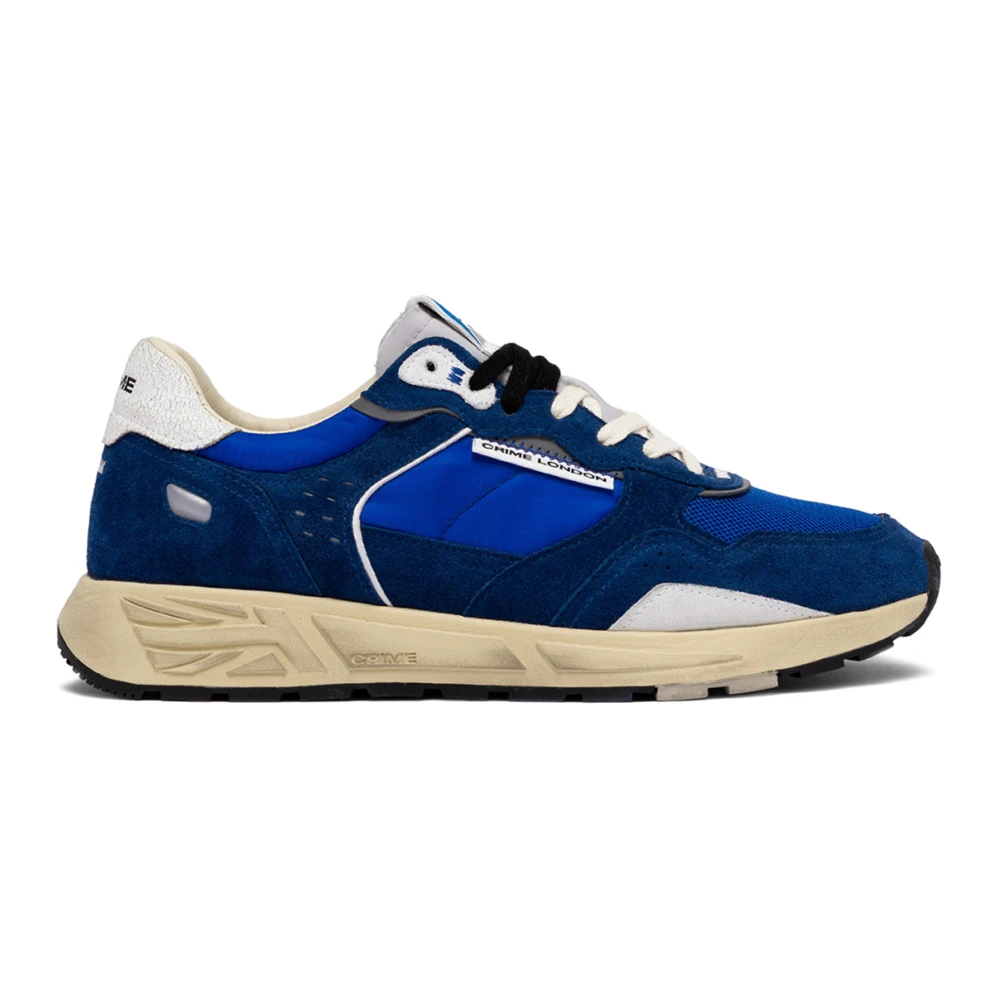 Crime London Men's Blue Sneakers, 7 Uk, Sneaker