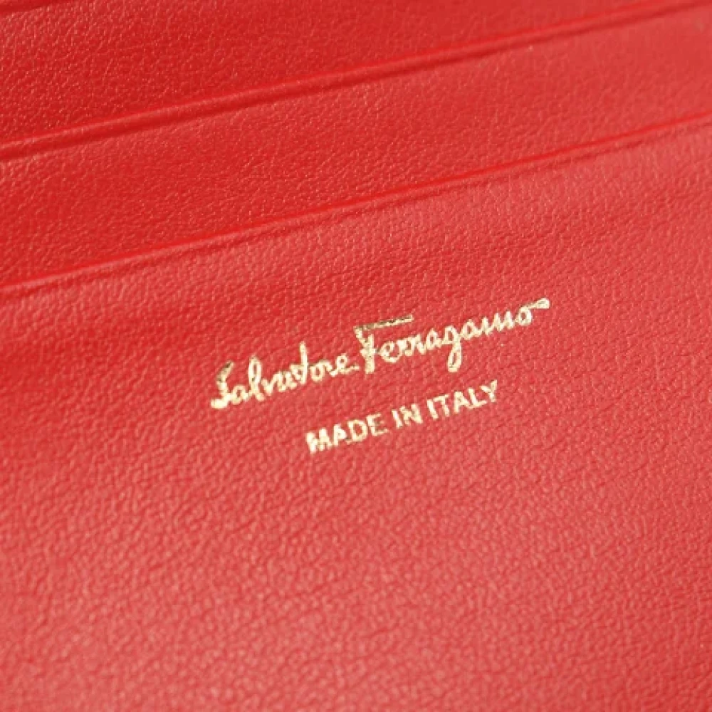 Salvatore Ferragamo Pre-owned Leather wallets Multicolor Dames