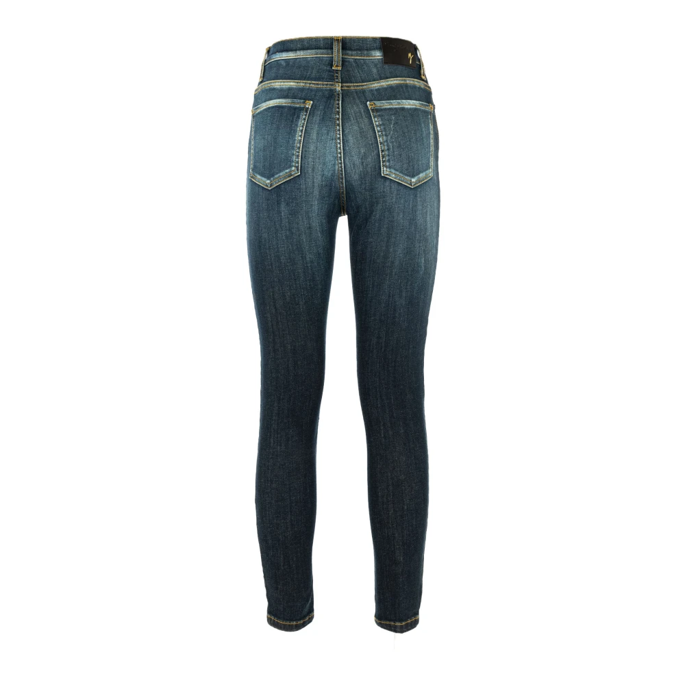 Manila Grace Gescheurde Jeans voor Vrouwen Blue Dames