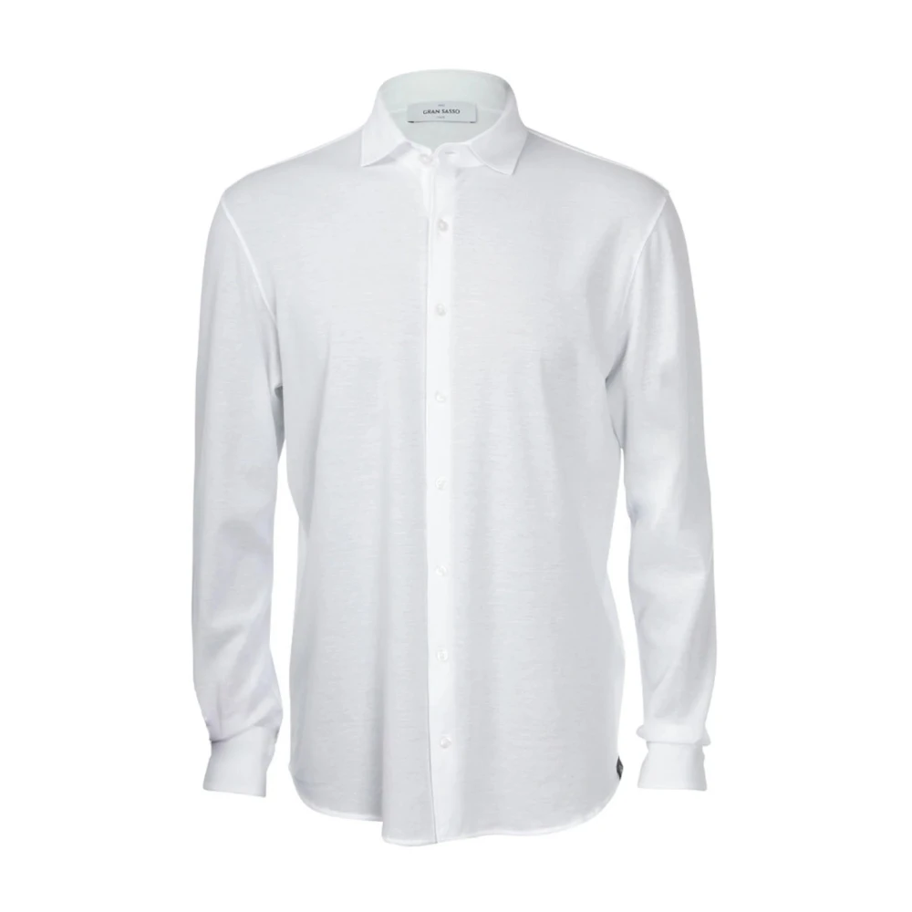 Gran Sasso Formal Shirts White Heren