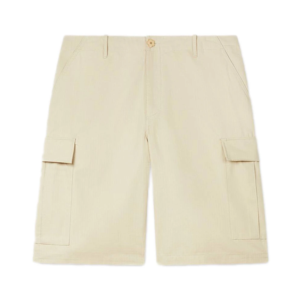 Kenzo Beige Cargo Werkbroek Beige Heren