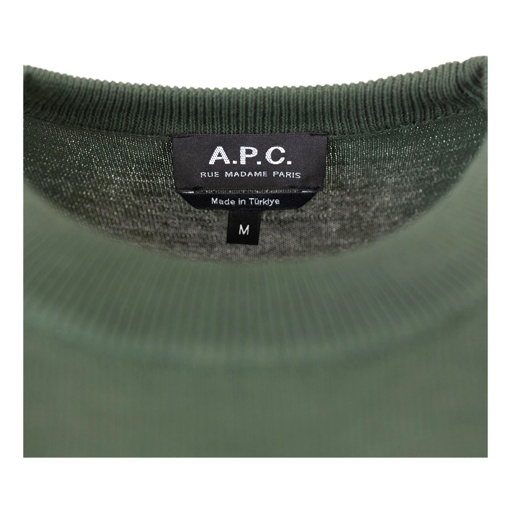 A.p.c. Knitwear Green Heren