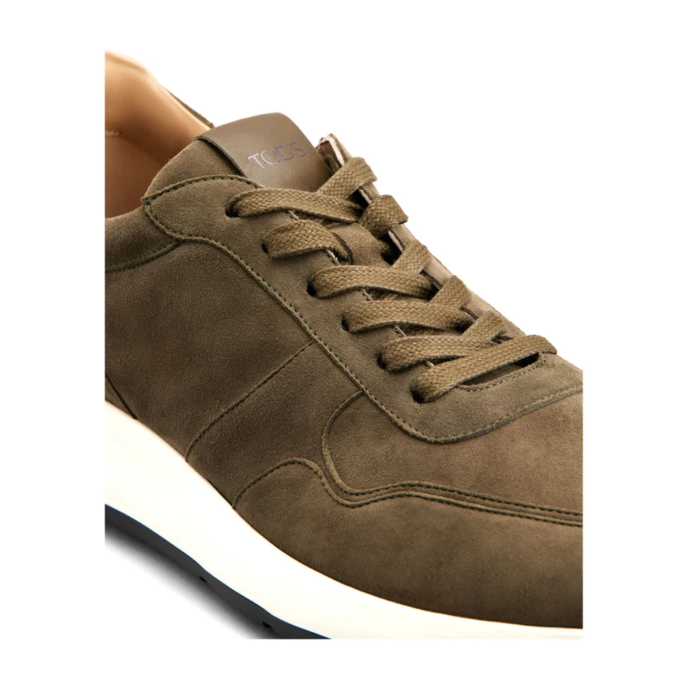 TOD'S Stijlvolle Sneakers voor Mannen Green Heren