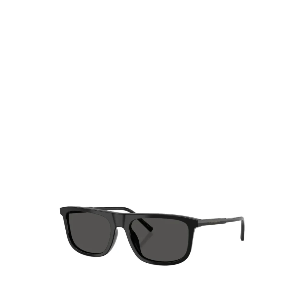 Dolce & Gabbana Men's Black Sunglasses, 56 Mm, Square Sunglasses