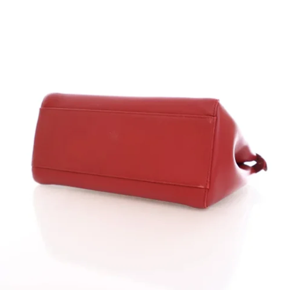 Fendi Vintage Pre-owned Leather fendi-bags Red Dames