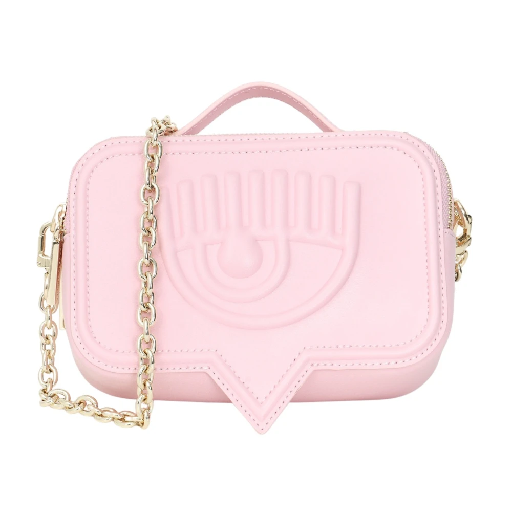 Chiara Ferragni Collection Roze Schoudertas Eyelike Logo Pink Dames