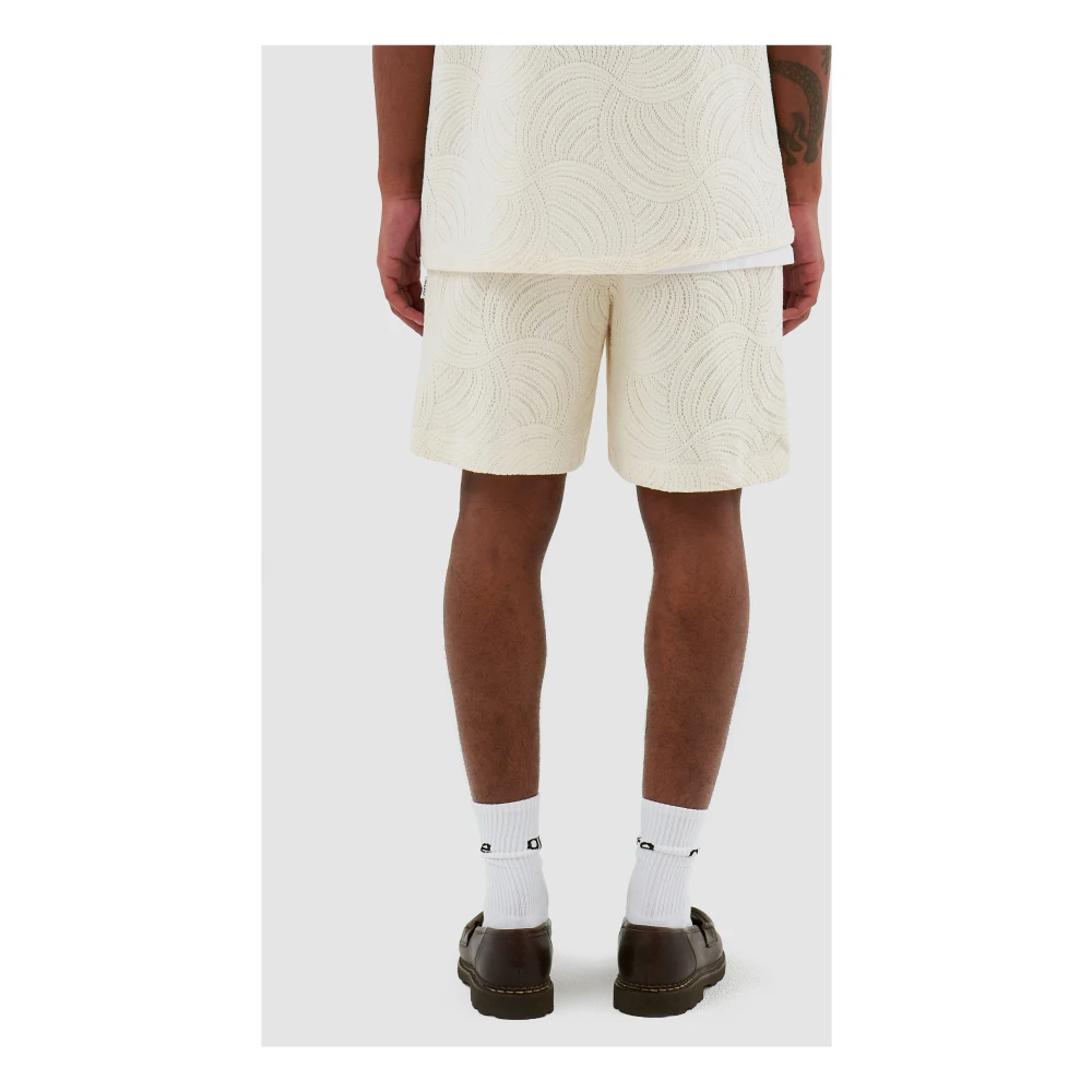 Arte Antwerp Stan Croche Casual Shorts Beige Heren