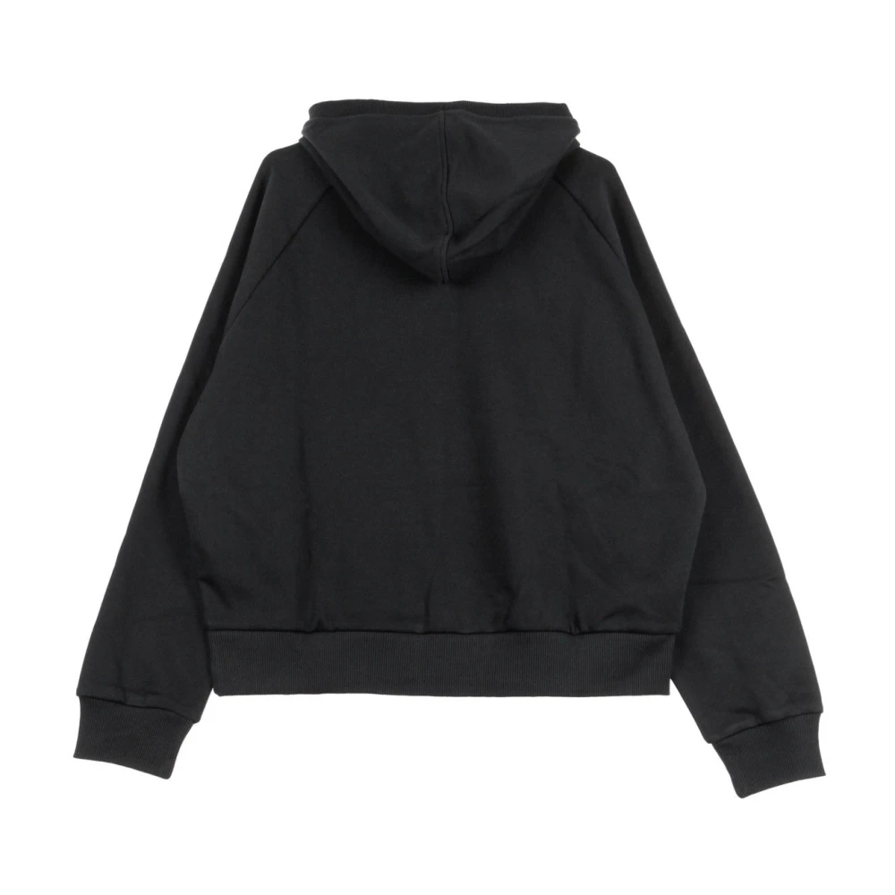 Fila Zwarte Floresha Cropped Hoodie Vrouwen Black Dames