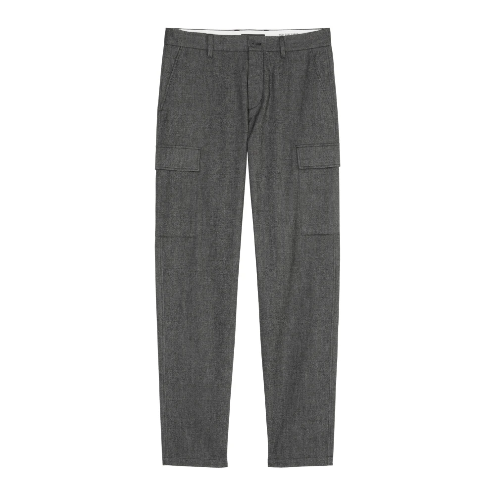 Marc O'Polo Cargo broek model Osby Cargo tapered Gray Heren