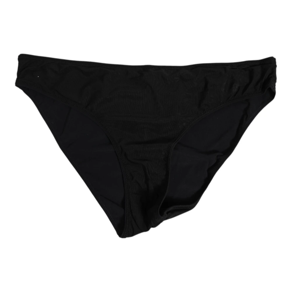 Dolce & Gabbana Women's Black Nylon Stretch Slip Brief - Underpants - S - Underwear
