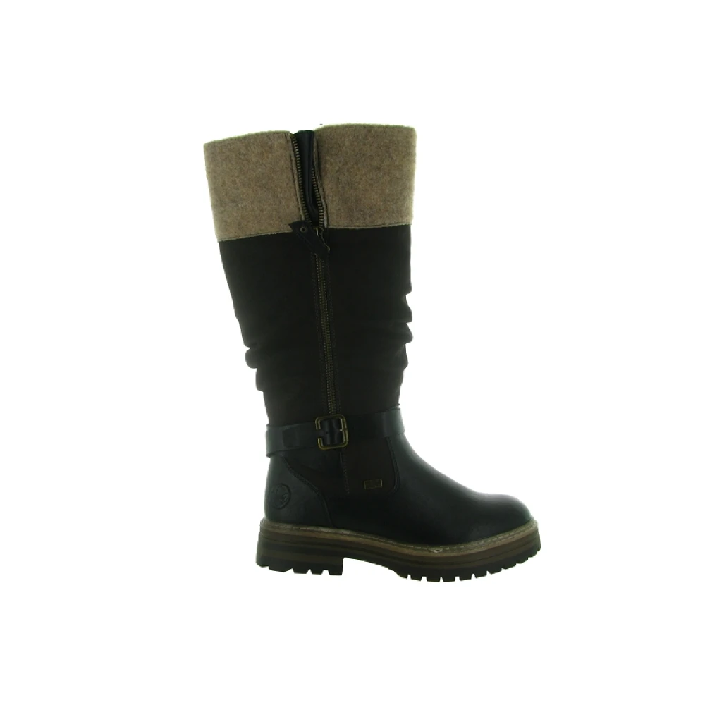 Rieker Vrouw Bruin Schoenen Dames, 38 Eu, Y9131 Hoge Laarzen