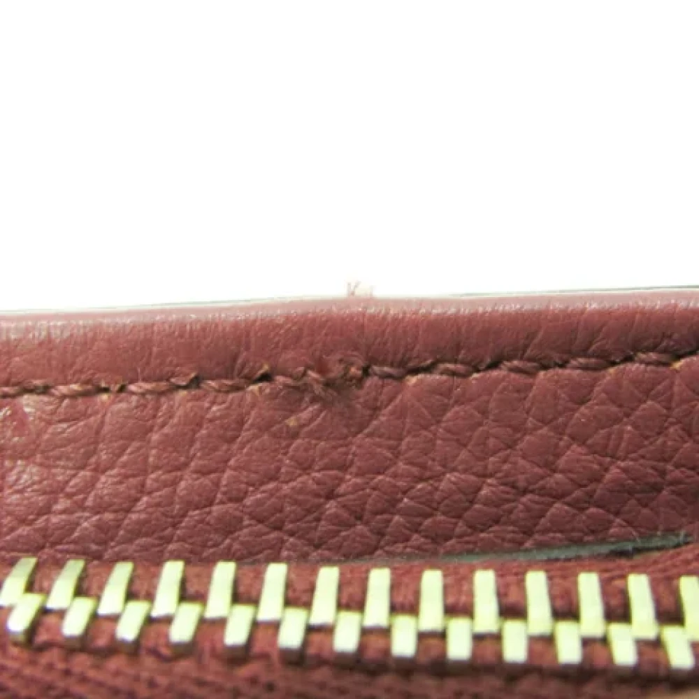 Gucci Vintage Pre-owned Leather gucci-bags Pink Dames