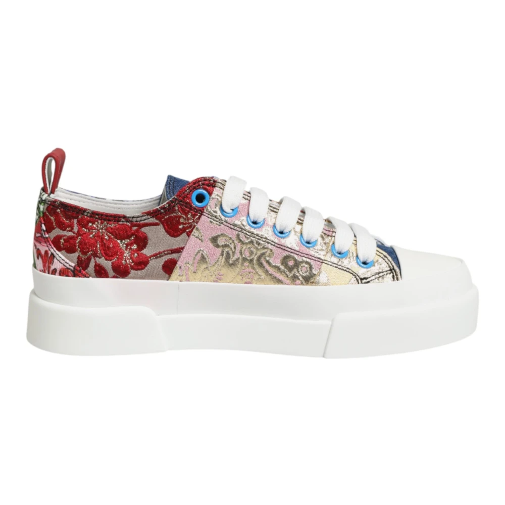 Dolce & Gabbana Women's Multicolor Sneakers, 2 Uk, Low-Top Trainers