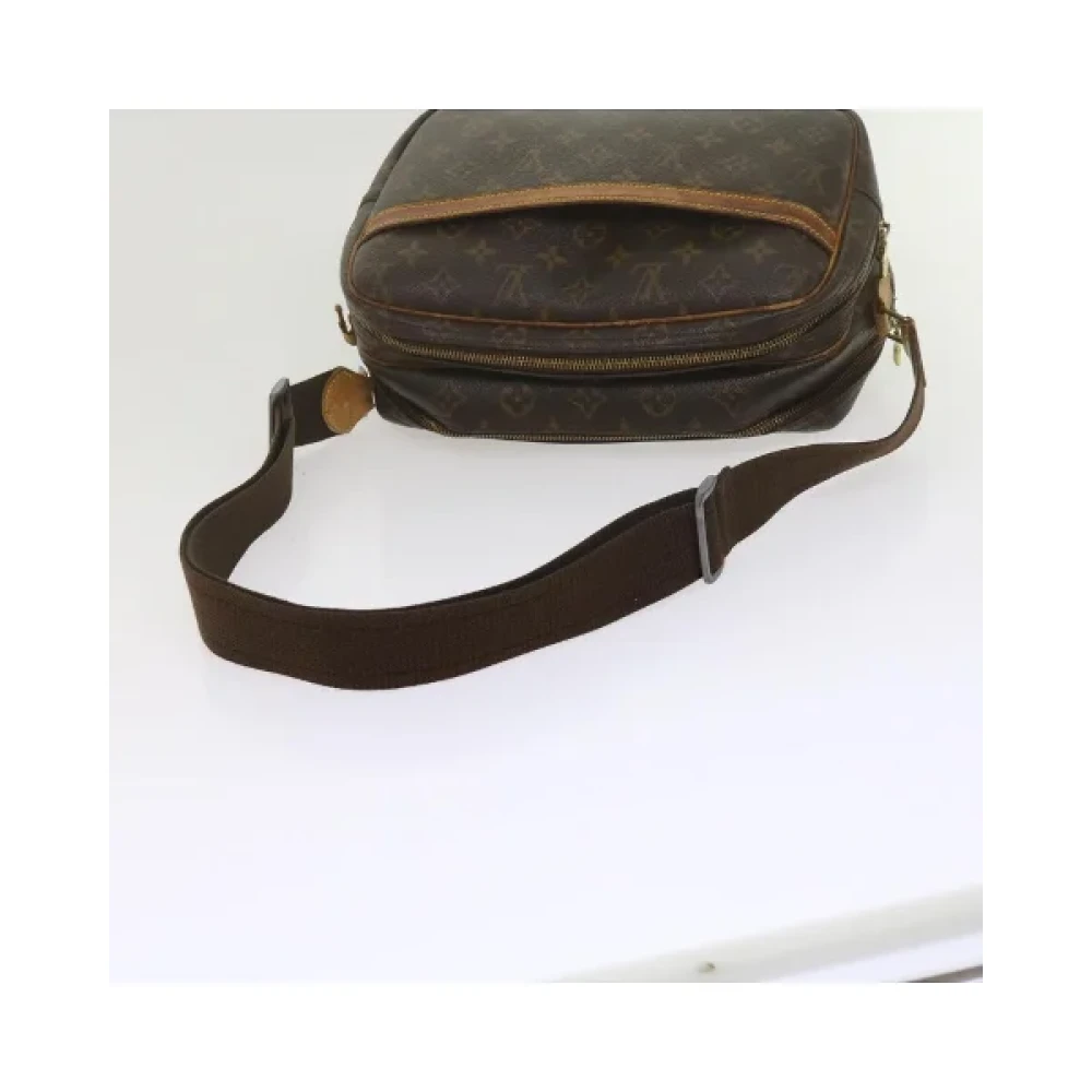 Louis Vuitton Vintage Pre-owned Canvas louis-vuitton-bags Brown Dames