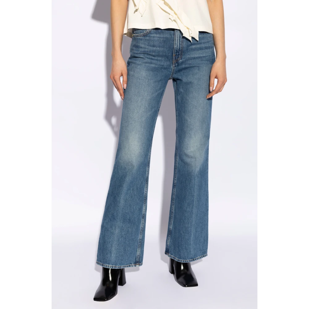 Ulla Johnson Jeans The Martine Blue Dames