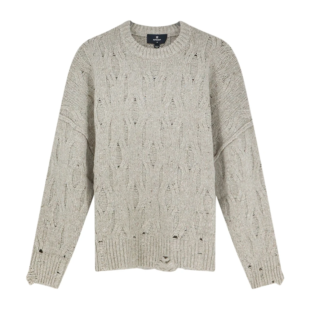 Represent , Herren, Strickwaren, Beige, S