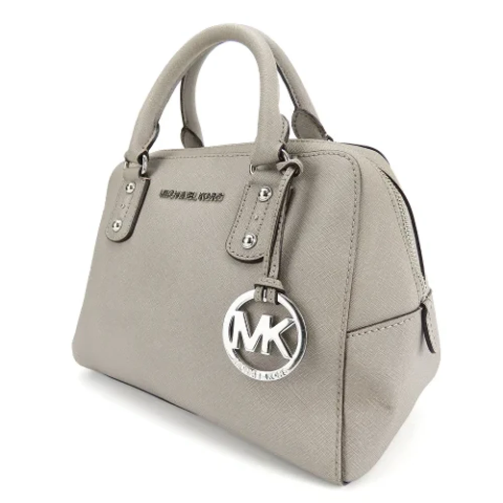 Michael Kors Pre-owned Leather handbags Gray Dames