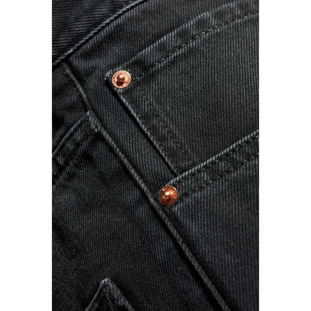 Vetements Jeans met logo Black Heren
