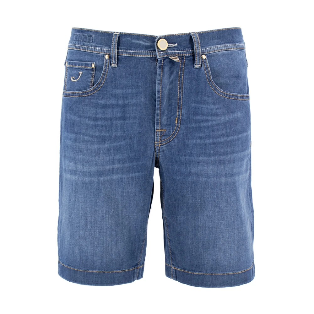 Jacob Cohën Uomo Blu Pantaloncini, W36, New,