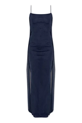 Plumetis Knit Dress