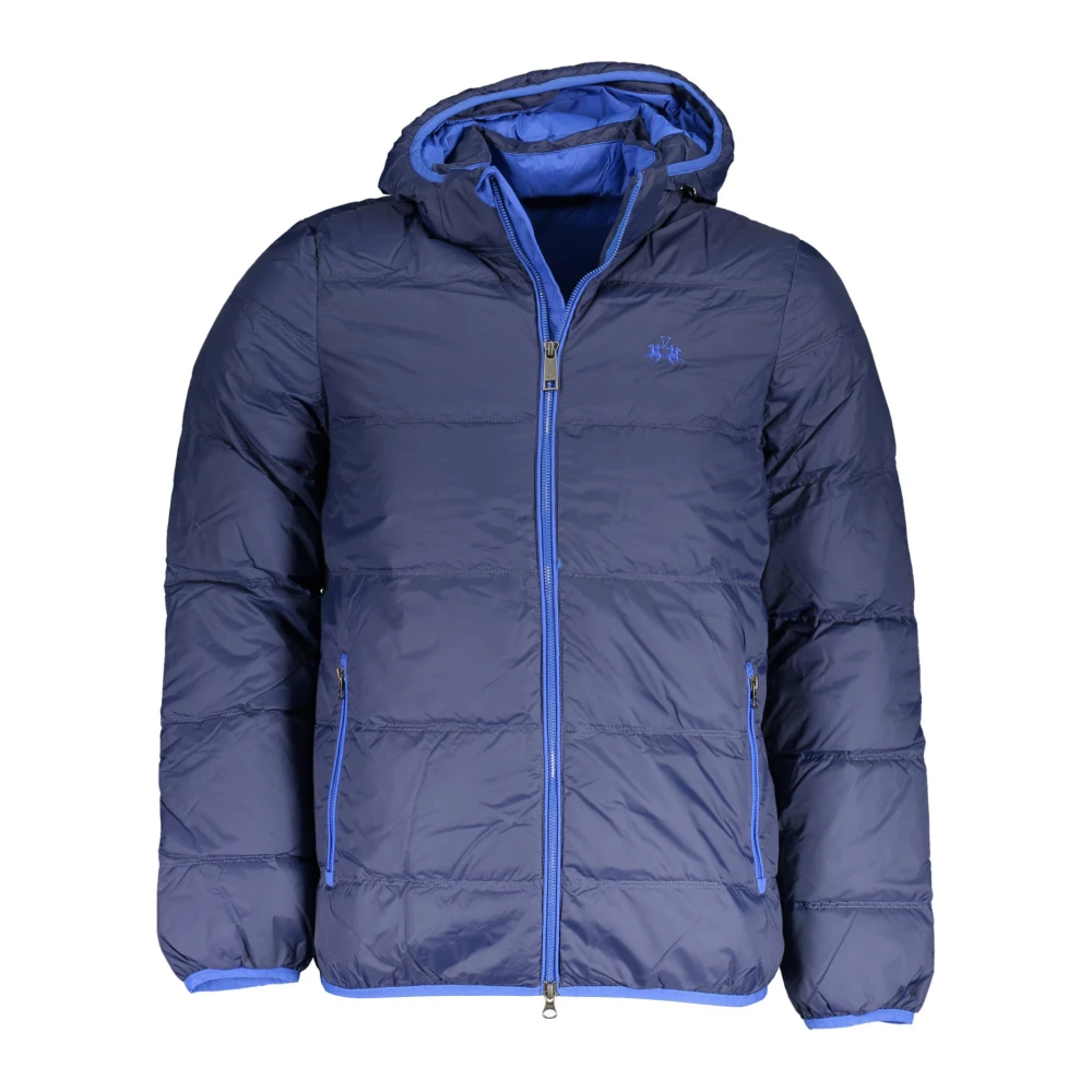 La Martina Men's Blue Winter Jackets, Xl, Long Sleeve Jacket