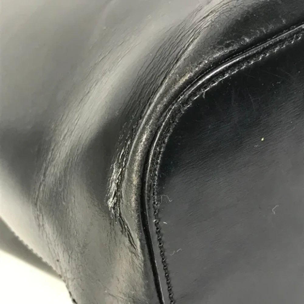 Cartier Vintage Pre-owned Leather shoulder-bags Black Dames