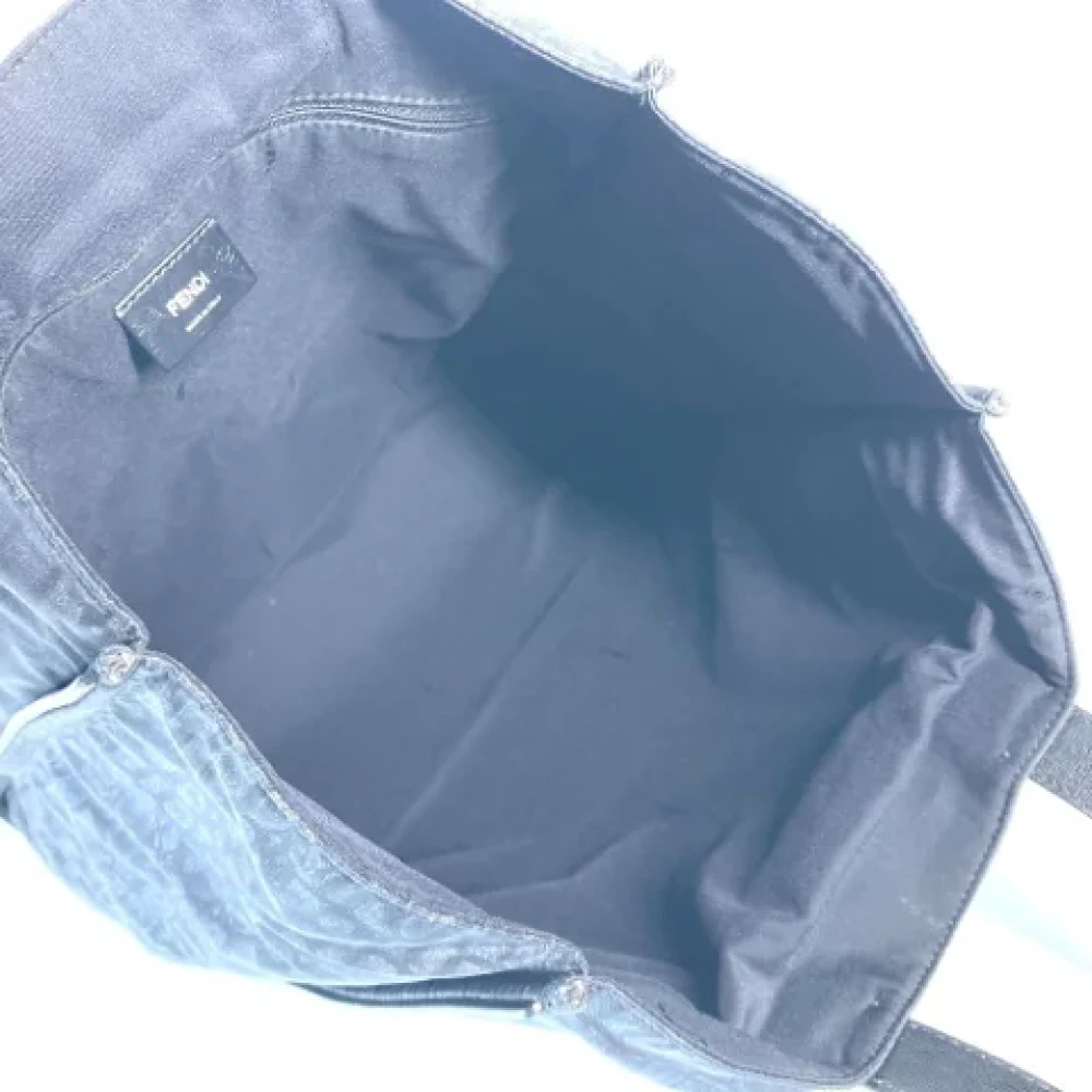 Fendi Vintage Pre-owned Fabric totes Blue Dames