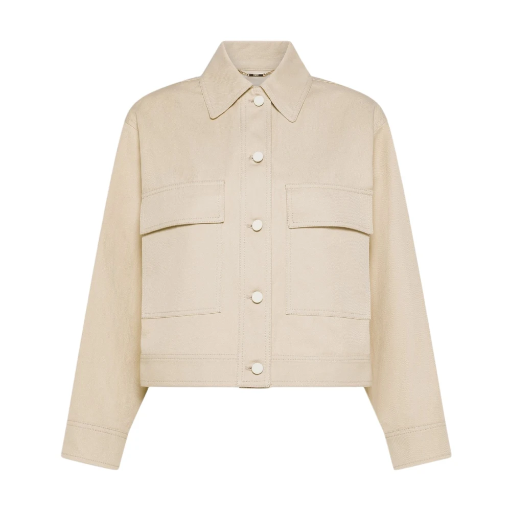 Seventy Women's Beige Light Jackets, M, Coats