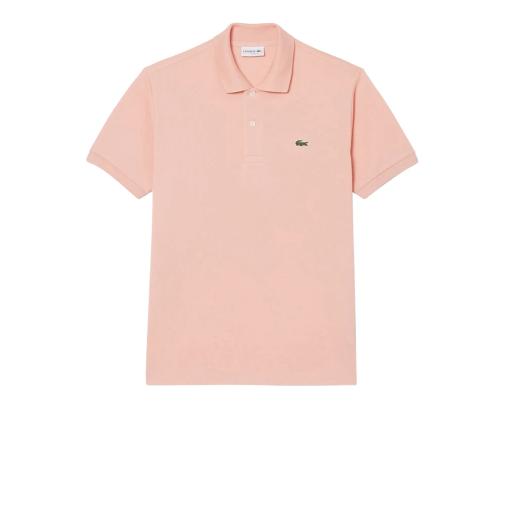 Lacoste Herr Rosa Toppar L, Bomull, L.12.12 Original Pikétröja