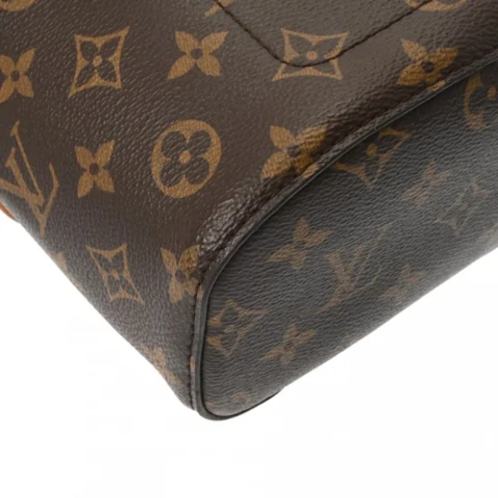 Louis Vuitton Vintage Pre-owned Fabric backpacks Brown Dames
