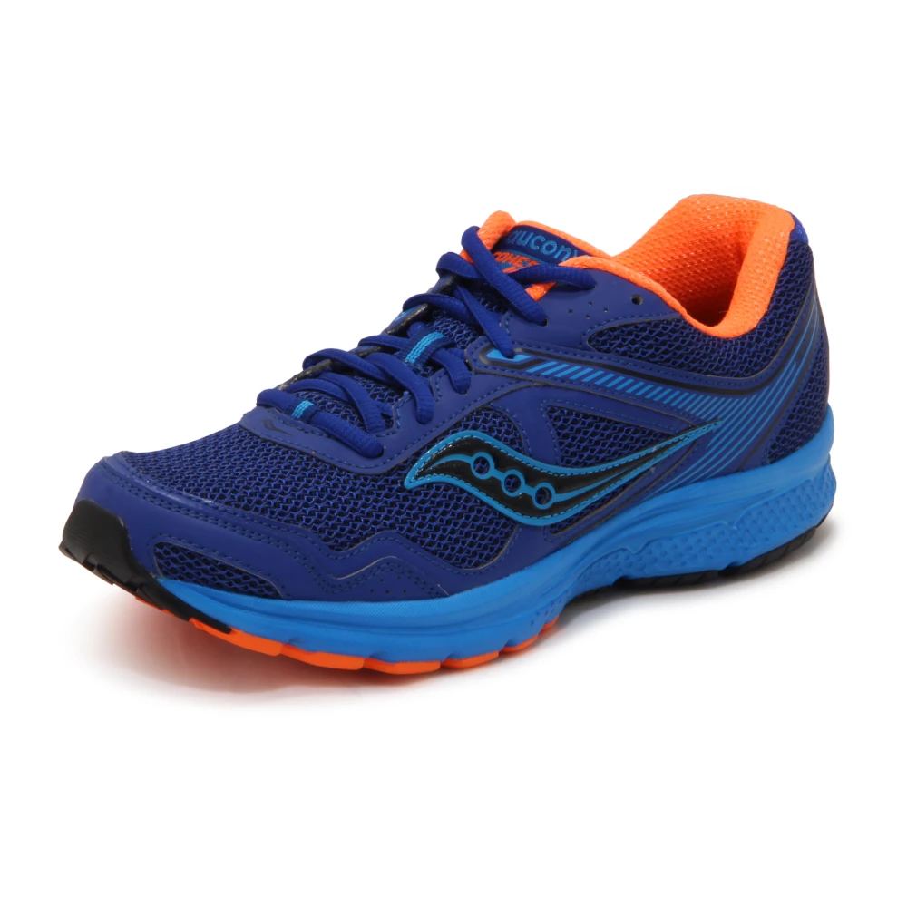 Saucony Grid Cohesion 10 Medium Schoenen Heren Schoenen Blauw