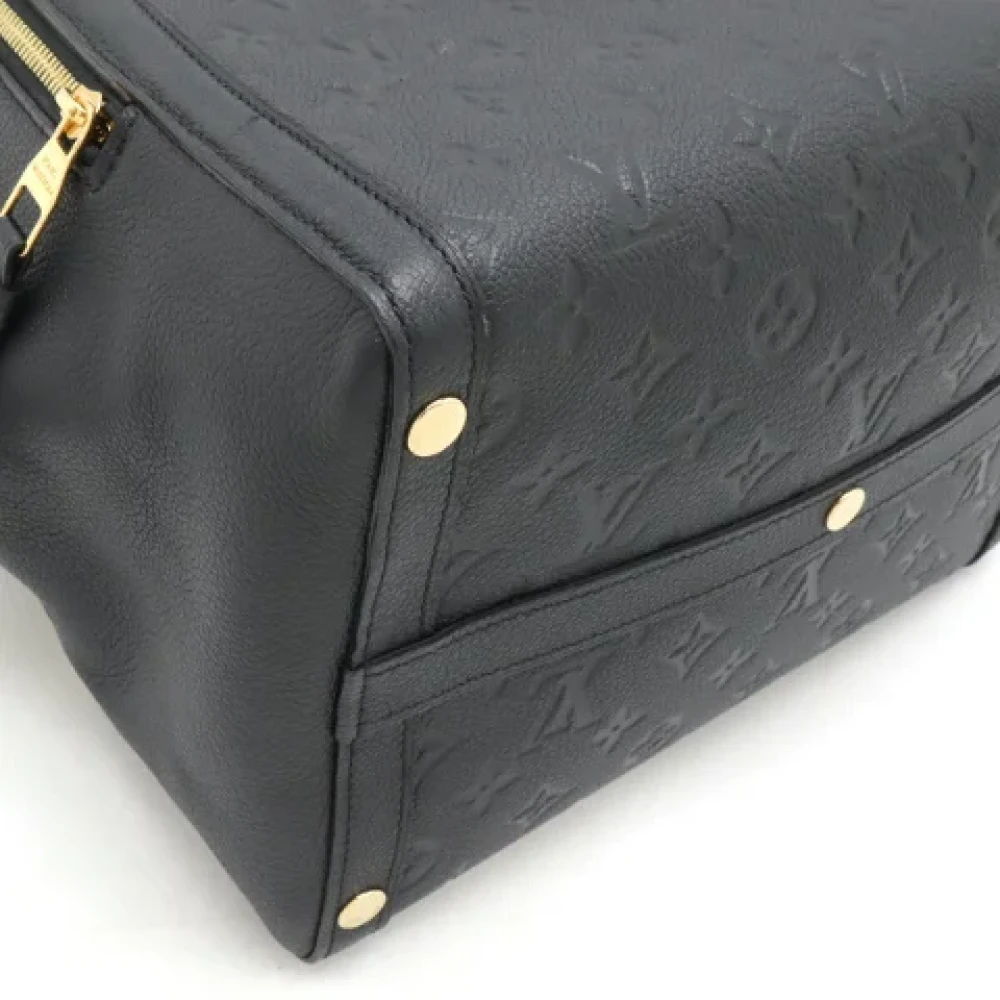 Louis Vuitton Vintage Pre-owned Leather handbags Black Dames