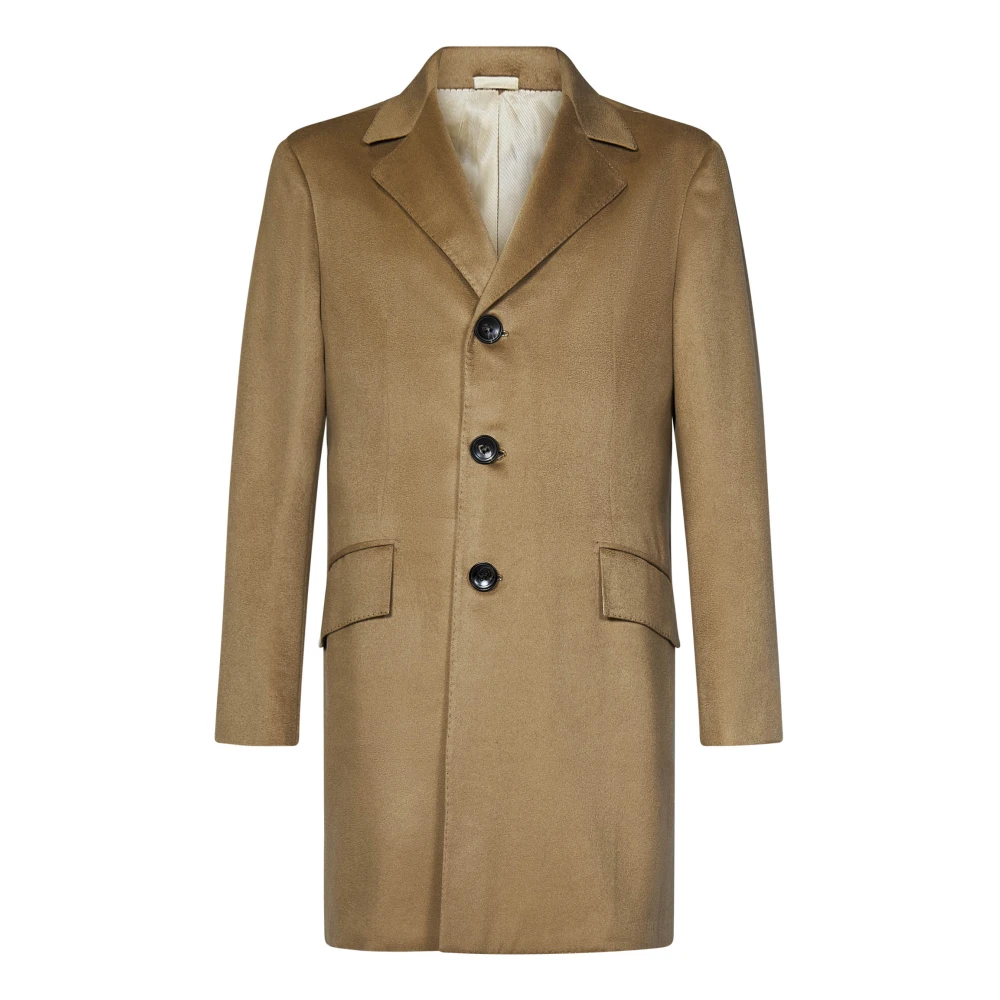 Kiton Zwarte Kasjmierjas Aw24 Brown Heren