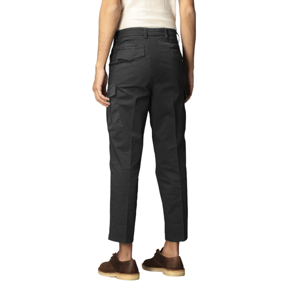 Manuel Ritz Heren Casual Broeken Black Heren