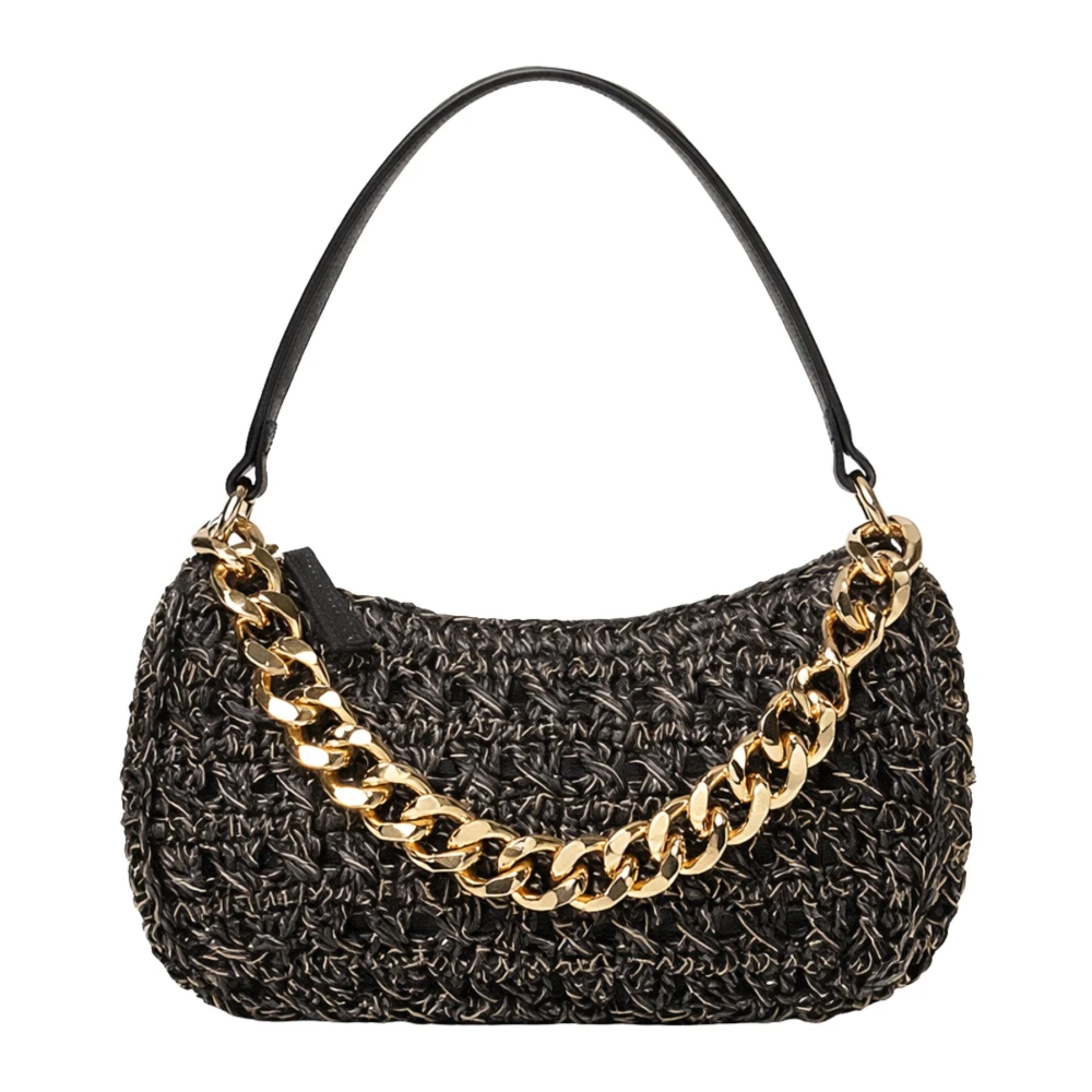 Twinset Women's Black Shoulder Bags, One Size, Liliane Hobo Bag
