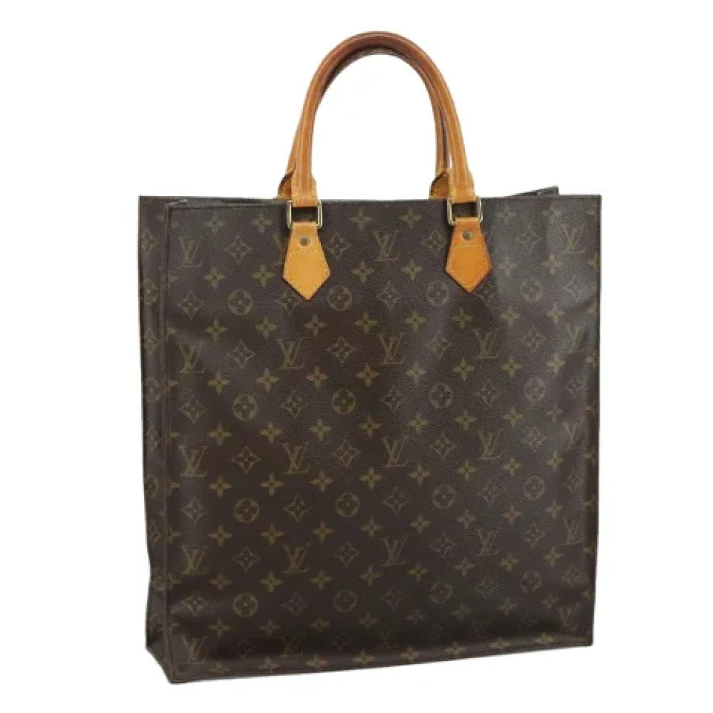 Louis Vuitton Vintage Pre-owned Canvas handbags Brown Dames