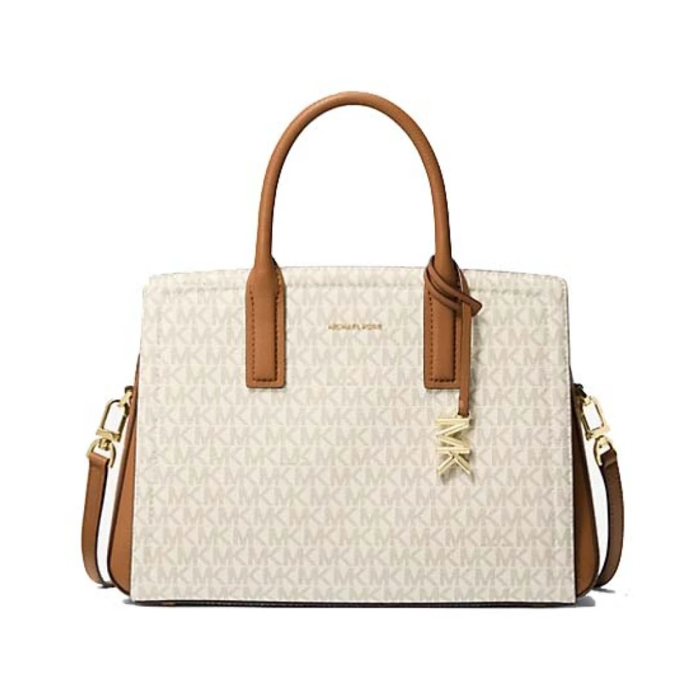 Michael Kors Women's Beige Laila Satchel - Handbags - One Size - Bags