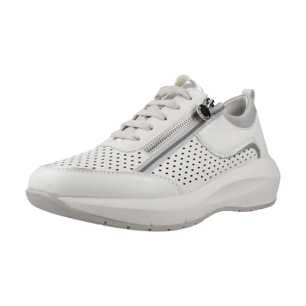 Stonefly Twins 5 Nappa LTH Dames Schoenen Wit