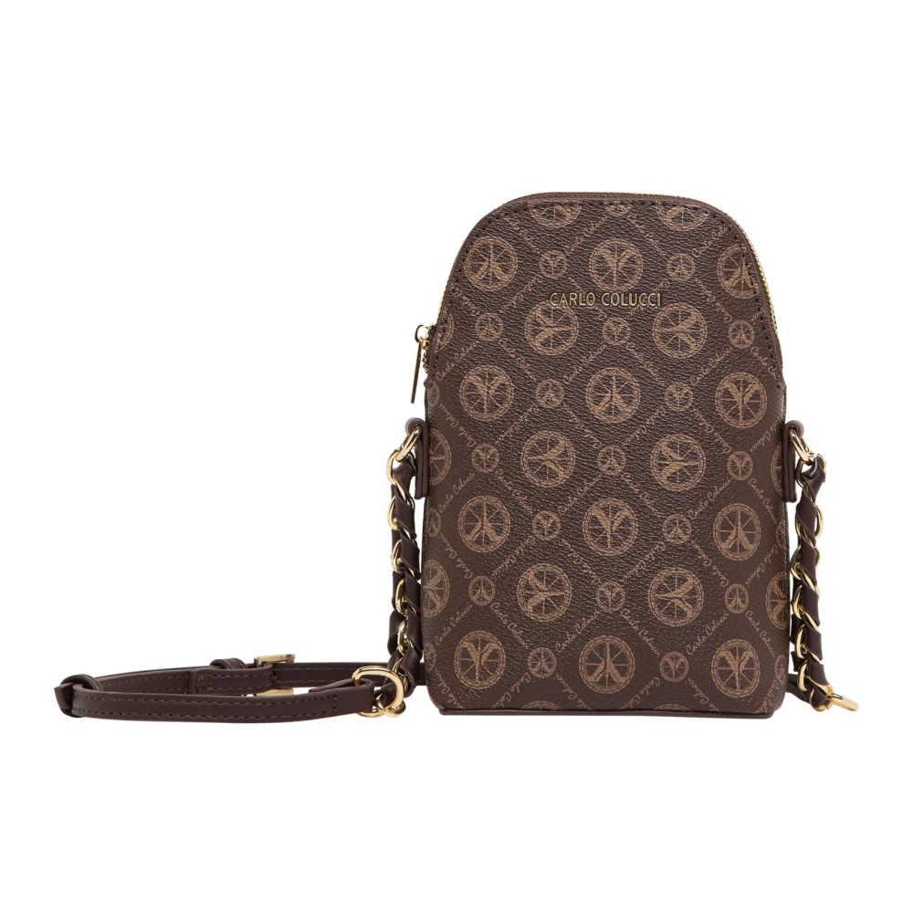 Carlo Colucci Women's Brown Shoulder Bags