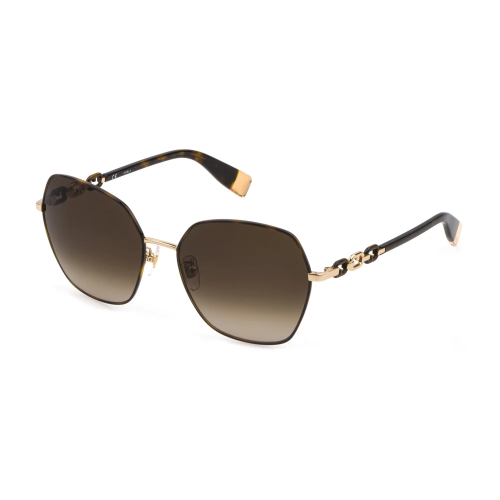 Furla Women's Brown Sunglasses, 58 Mm, Urban Chic Sunglasses