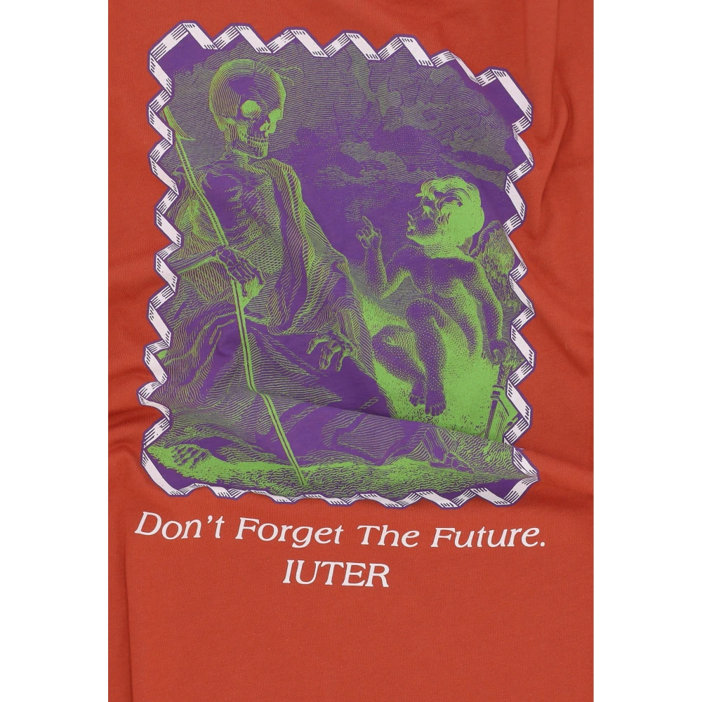 Iuter Future Tee Brick T-shirt Red Heren
