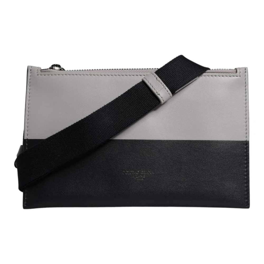 Dolce & Gabbana Women's Black Leather Crossbody Bag - Cross Body Bags - One Size - Bags