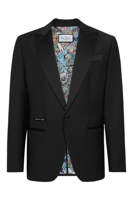 One-Button Blazer Slim Fit